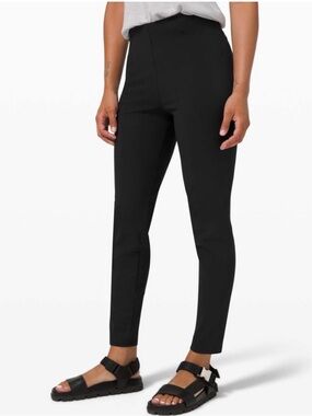 Lululemon Black Here to There High Rise Pants size 4